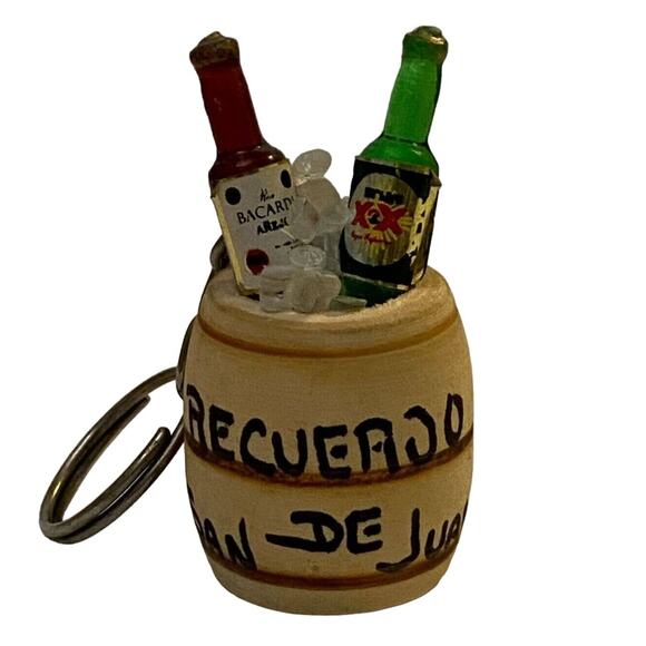 San Juan 3D Keychain In Memory Of Charm Souvenir Collector Novelty - Picture 2 of 7